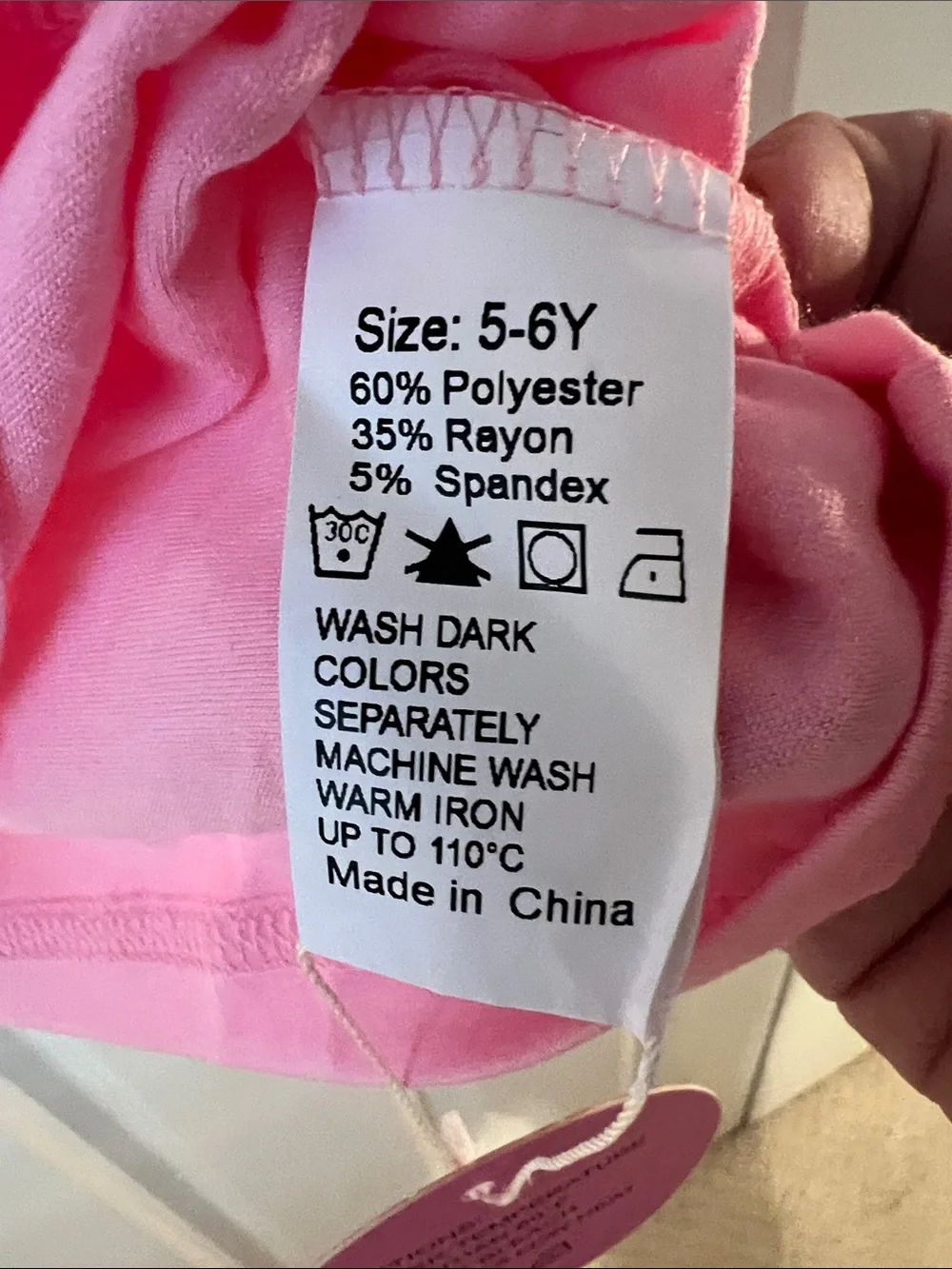 Kids Short Sleeve Tees- Pink & Brown Size 5-6 Lot 2 Shirts New Free Squeeze Cube